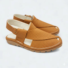 Dotted GoGo Medicated Chappal (Orange)