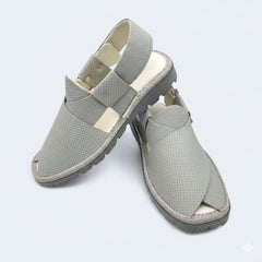 Dotted GoGo Medicated Chappal (Grey)