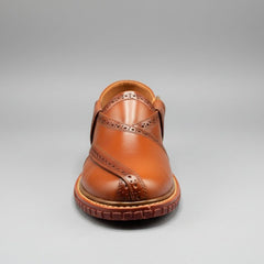 Kingra Sandal Shaded (Red Brown)