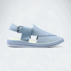 Kaptan Dotted Medicated Chappal (Blue)